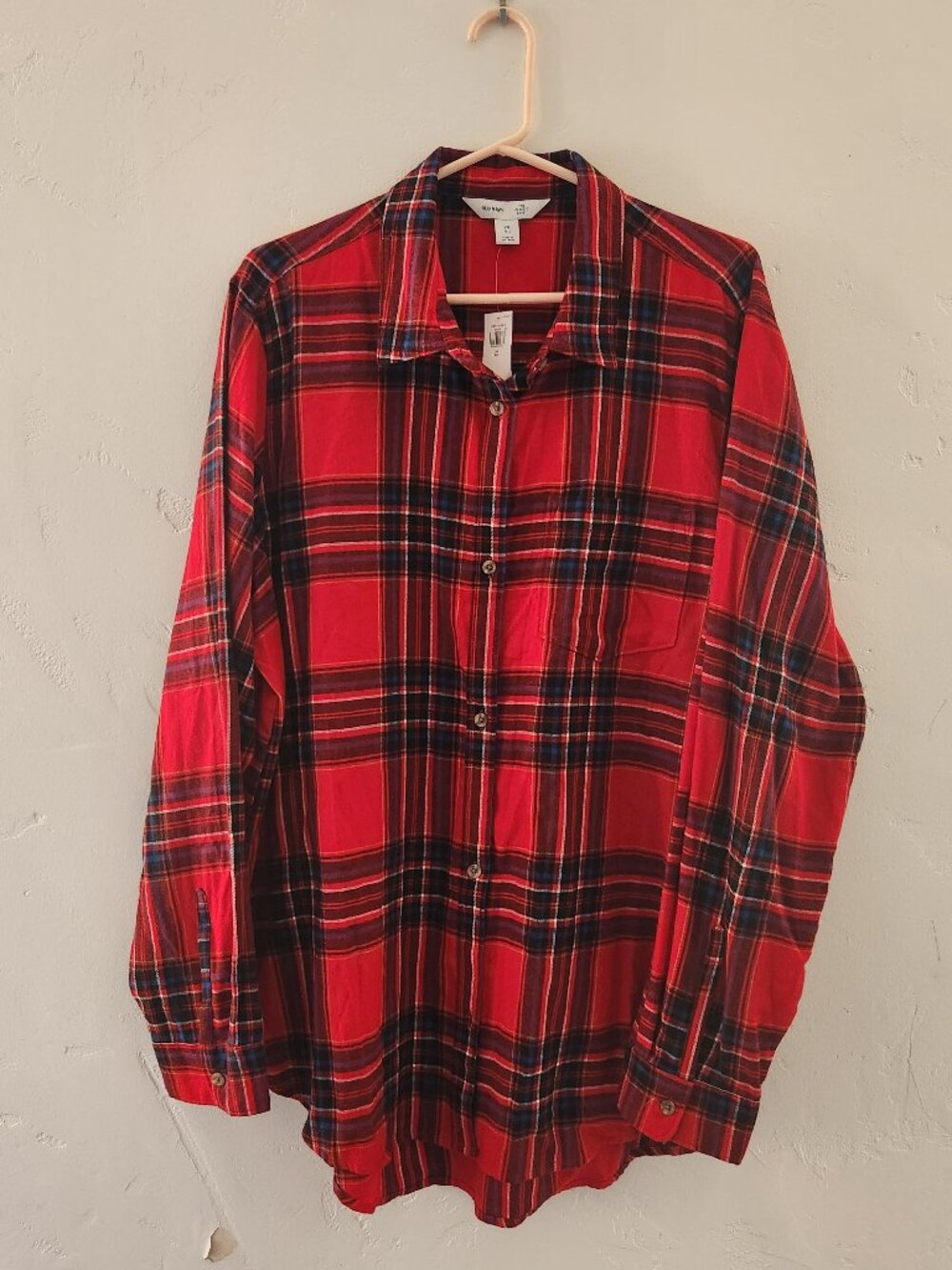 NTW, Old Navy "the classic shirt" flannel, size XXL Takk